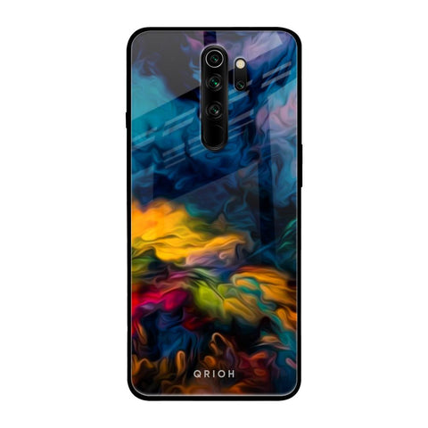 Multicolor Oil Painting Glossy Case for Xiaomi Redmi Note 8 Pro
