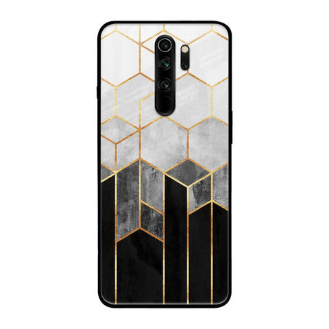 Tricolor Pattern Glossy Case for Xiaomi Redmi Note 8 Pro