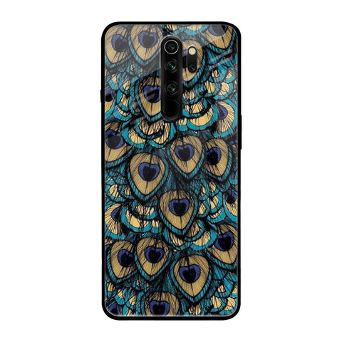 Peacock Feathers Glossy case for Xiaomi Redmi Note 8 Pro
