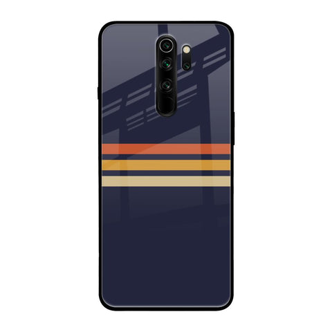 Tricolor Stripes Glossy Case For Xiaomi Redmi Note 8 Pro