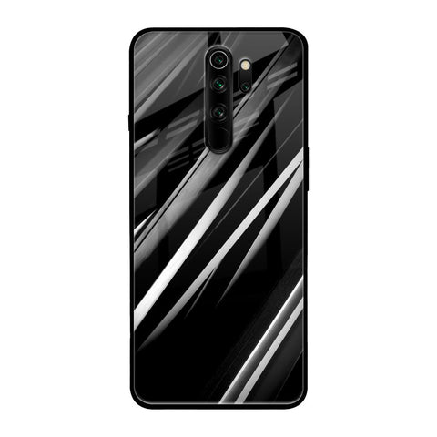 Black & Grey Gradient Glossy Case For Xiaomi Redmi Note 8 Pro
