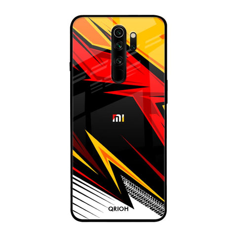 Race Jersey Pattern Glossy Case For Xiaomi Redmi Note 8 Pro