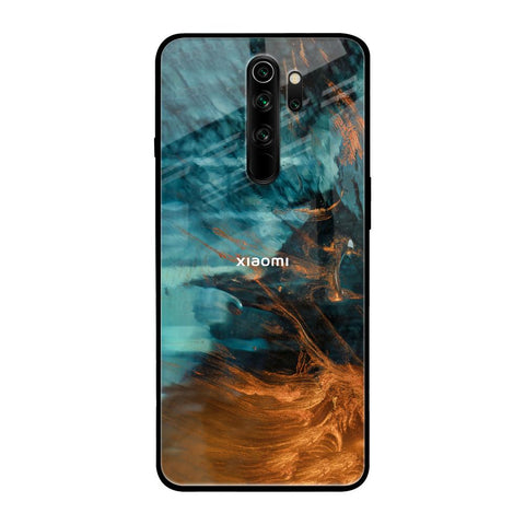 Golden Splash Glossy Case for Xiaomi Redmi Note 8 Pro