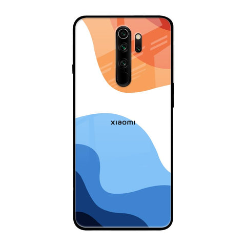 Wavy Color Pattern Glossy Case for Xiaomi Redmi Note 8 Pro
