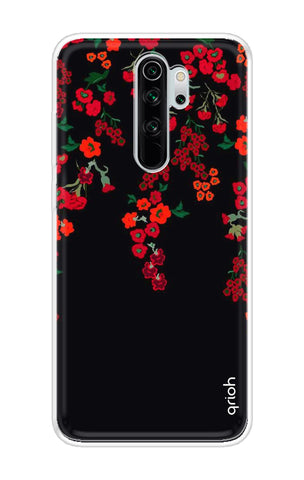 Floral Deco Soft Cover For Xiaomi Redmi Note 8 Pro