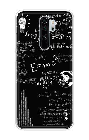 Equation Doodle Soft Cover for Xiaomi Redmi Note 8 Pro