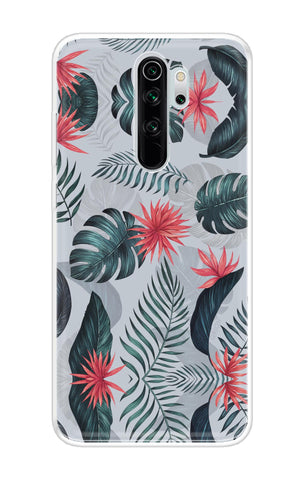 Retro Floral Leaf Soft Cover for Xiaomi Redmi Note 8 Pro
