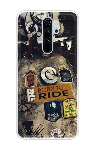 Ride Mode On Soft Cover for Xiaomi Redmi Note 8 Pro