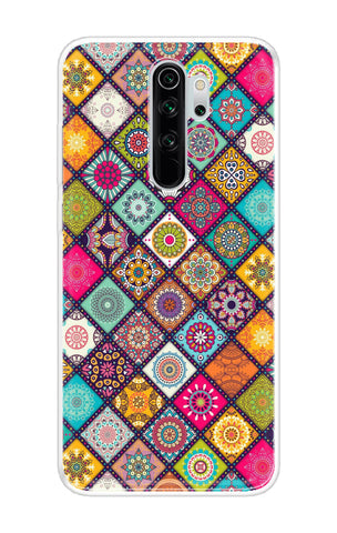 Multicolor Mandala Soft Cover for Xiaomi Redmi Note 8 Pro