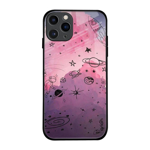 Space Doodles Glossy Case for iPhone 11 Pro