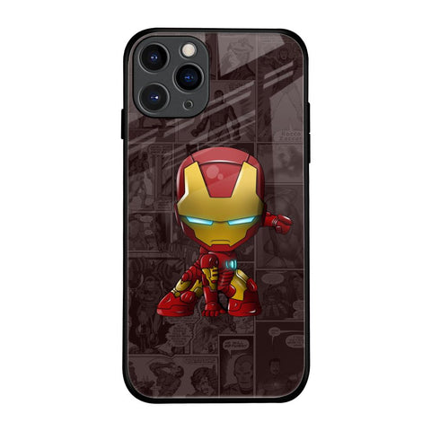 Angry Baby Super Hero Glossy Case for iPhone 11 Pro