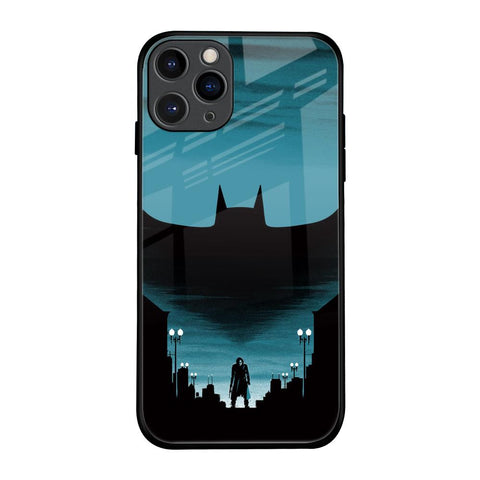 Cyan Bat Glossy Case for iPhone 11 Pro