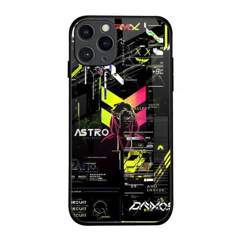 Astro Glitch Glossy Case for iPhone 11 Pro