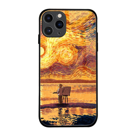 Sunset Vincent Glossy Case for iPhone 11 Pro