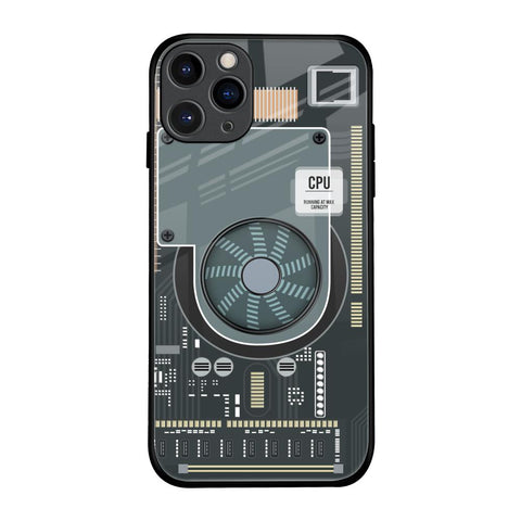 Motherboard Circuit Glossy Case for iPhone 11 Pro