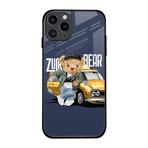 Adventurous Bear Glossy Case for iPhone 11 Pro
