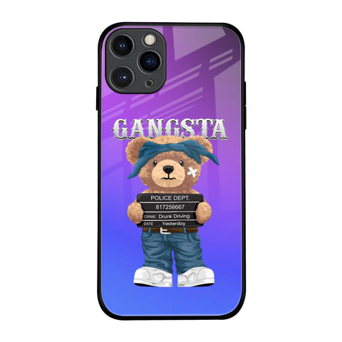 Gangsta Bear Glossy Case for iPhone 11 Pro