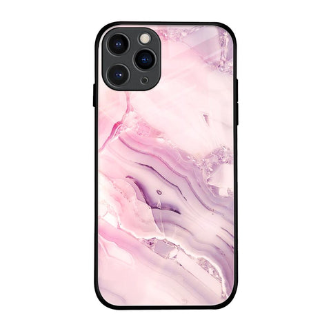 Diamond Pink Gradient Glossy Case For iPhone 11 Pro
