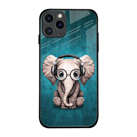 Adorable Baby Elephant Glossy Case For iPhone 11 Pro