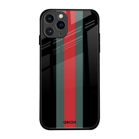 Vertical Stripes Glossy Case for iPhone 11 Pro