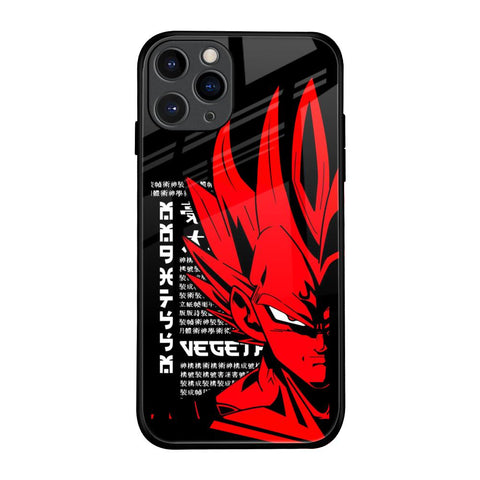 Red Vegeta Glossy Case for iPhone 11 Pro