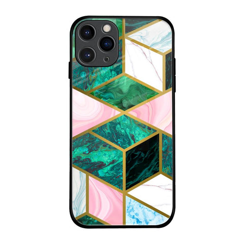 Seamless Green Marble Glossy Case for iPhone 11 Pro
