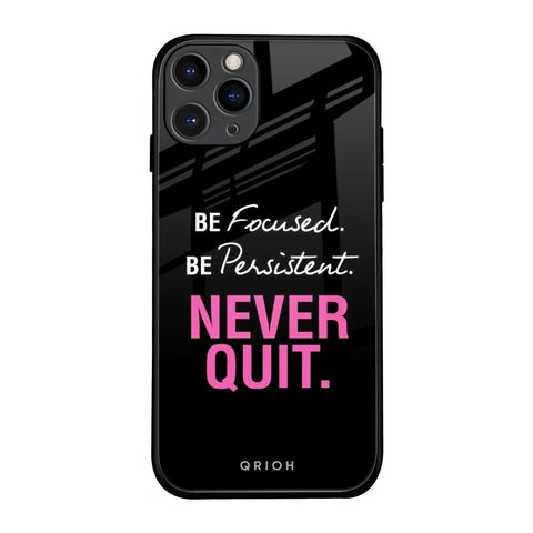 Be Focused Glossy Case for iPhone 11 Pro