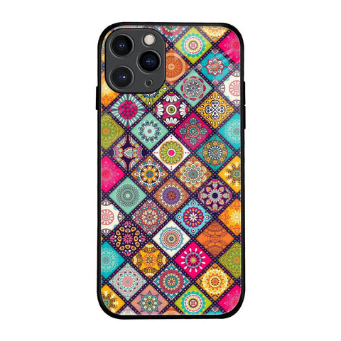 Multicolor Mandala Glossy Case for iPhone 11 Pro