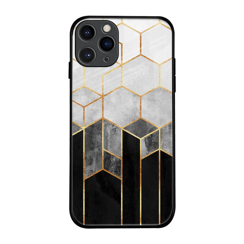 Tricolor Pattern Glossy Case for iPhone 11 Pro