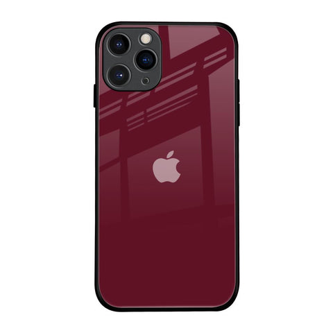 Classic Burgundy Glossy Case for iPhone 11 Pro