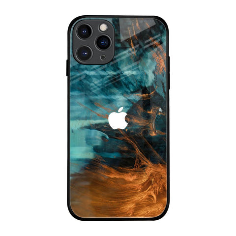 Golden Splash Glossy Case for iPhone 11 Pro