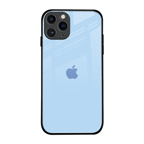 Pastel Sky Blue Glossy Case for iPhone 11 Pro