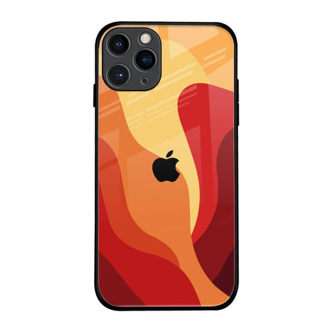 Magma Color Pattern Glossy Case for iPhone 11 Pro