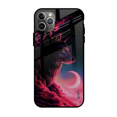 Moon Wolf Glossy Case for Apple iPhone 11 Pro