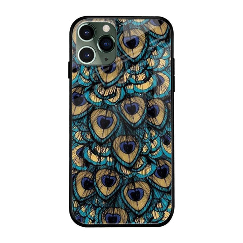 Peacock Feathers Glossy case for iPhone 11 Pro
