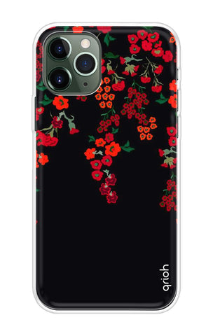 Floral Deco Soft Cover For iPhone 11 Pro