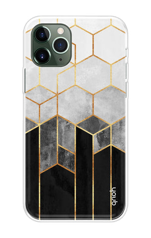 Hexagonal Pattern Soft Cover for iPhone 11 Pro