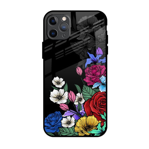 Rose Flower Bunch Art Glossy Case for iPhone 11 Pro Max
