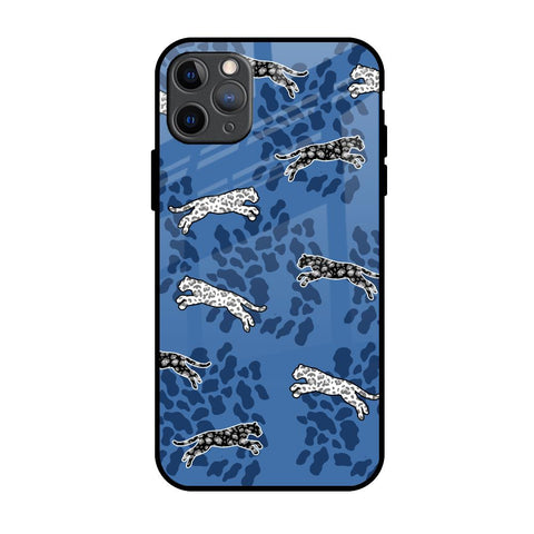 Blue Cheetah Glossy Case for iPhone 11 Pro Max