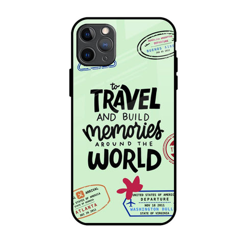 Travel Stamps Glossy Case for iPhone 11 Pro Max