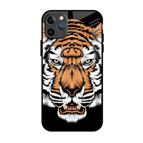 Angry Tiger Glossy Case For iPhone 11 Pro Max