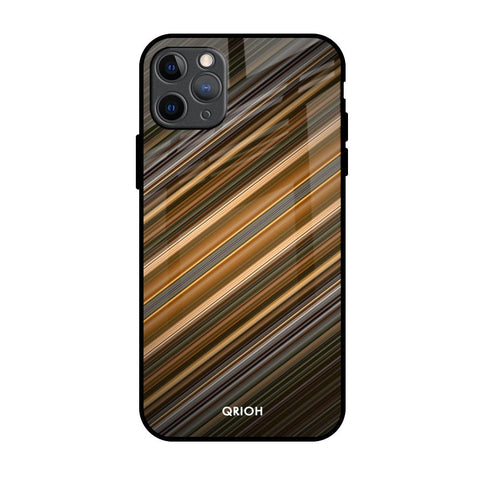 Diagonal Slash Pattern Glossy Case for iPhone 11 Pro Max