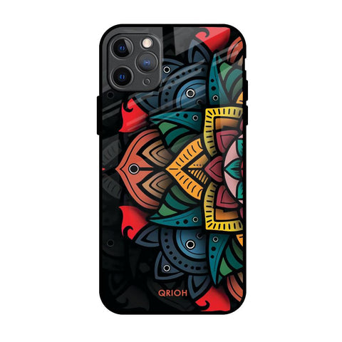 Retro Gorgeous Flower Glossy Case for iPhone 11 Pro Max