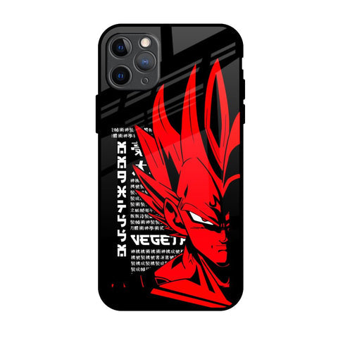 Red Vegeta Glossy Case for iPhone 11 Pro Max