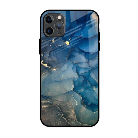 Blue Cool Marble Glossy Case for iPhone 11 Pro Max