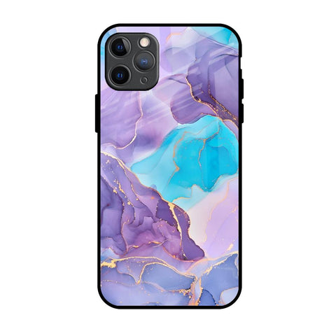 Alcohol ink Marble Glossy Case for iPhone 11 Pro Max