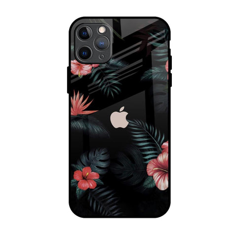 Tropical Art Flower Glossy Case for iPhone 11 Pro Max