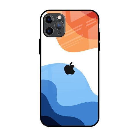 Wavy Color Pattern Glossy Case for iPhone 11 Pro Max