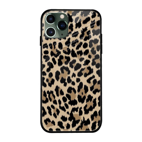 Leopard Seamless Glossy Case For iPhone 11 Pro Max
