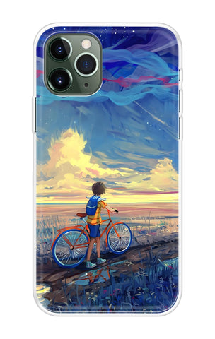 Riding Bicycle to Dreamland Soft Cover for iPhone 11 Pro Max